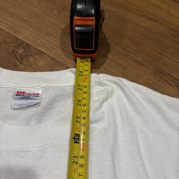 Vintage 90s single Stitched Hanes Heavyweight 50/50 Titanic Crew Graphic Shirt - Picture 7 of 7